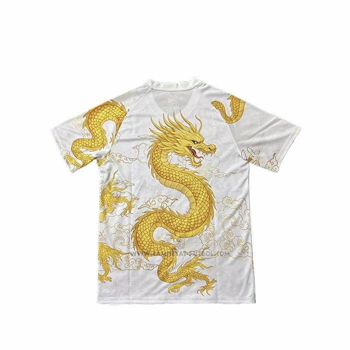 Tailandia Camiseta Porto Special 2025-2026 Blanco Amarillo